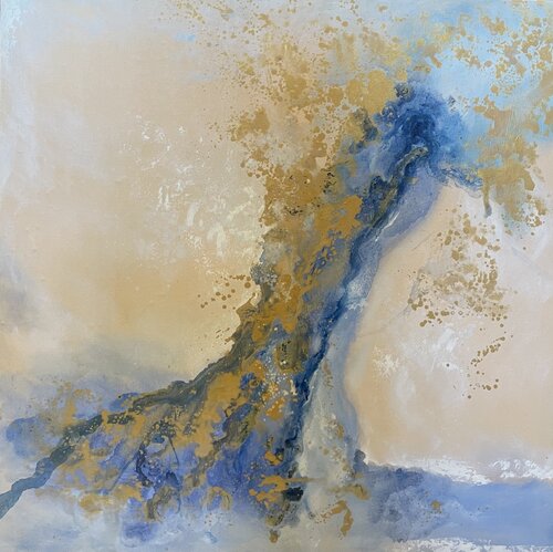 Diffusion par Anu Bhat, Peinture en vente sur Singulart