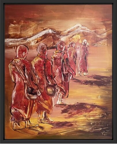 The Path by Anu Bhat, 絵画 for Sale on Singulart