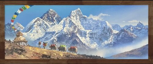 Summit by Anu Bhat, Painting for Sale on Singulart