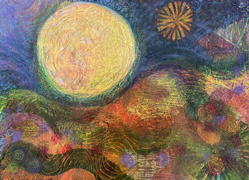 Fall Abstract von Heni Sandoval, Malerei kaufen auf Singulart