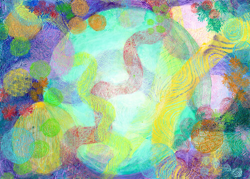 Neptune di Heni Sandoval, Pittura in vendita su Singulart