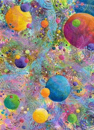 Particle and Wave von Heni Sandoval, Malerei kaufen auf Singulart