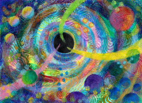 Black Hole von Heni Sandoval, Malerei kaufen auf Singulart