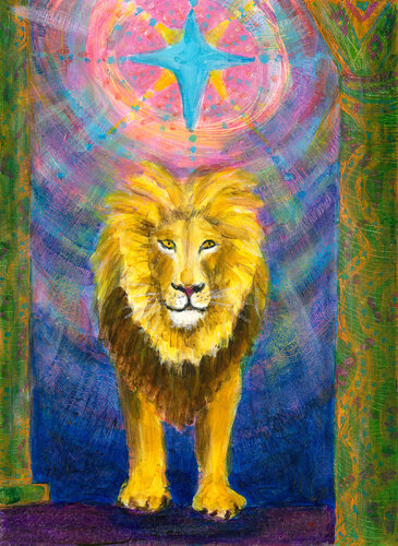 the Lion's Gate de Heni Sandoval, Pintura a la venta en Singulart