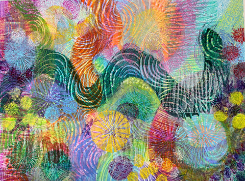 Spring Abstract von Heni Sandoval, Malerei kaufen auf Singulart