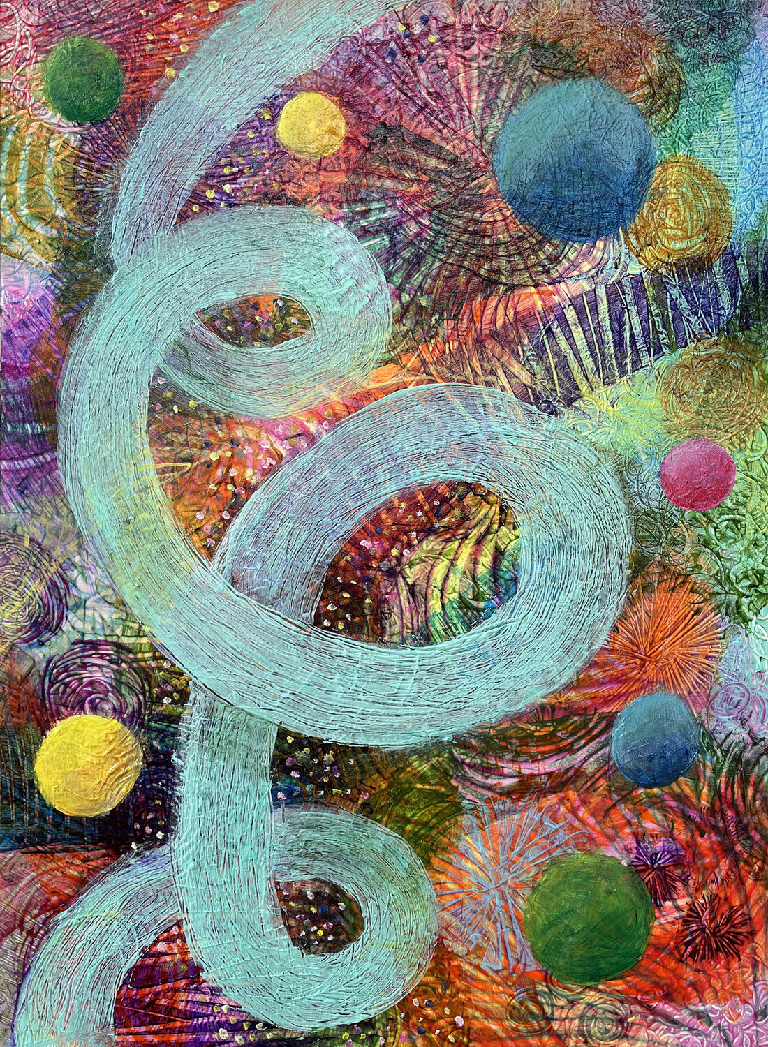 Spiral and Spheres Heni Sandoval