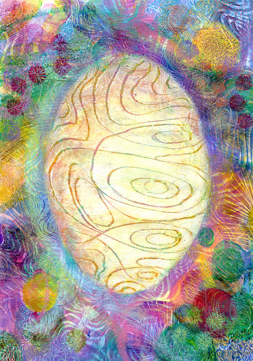 Cosmic Egg Heni Sandoval