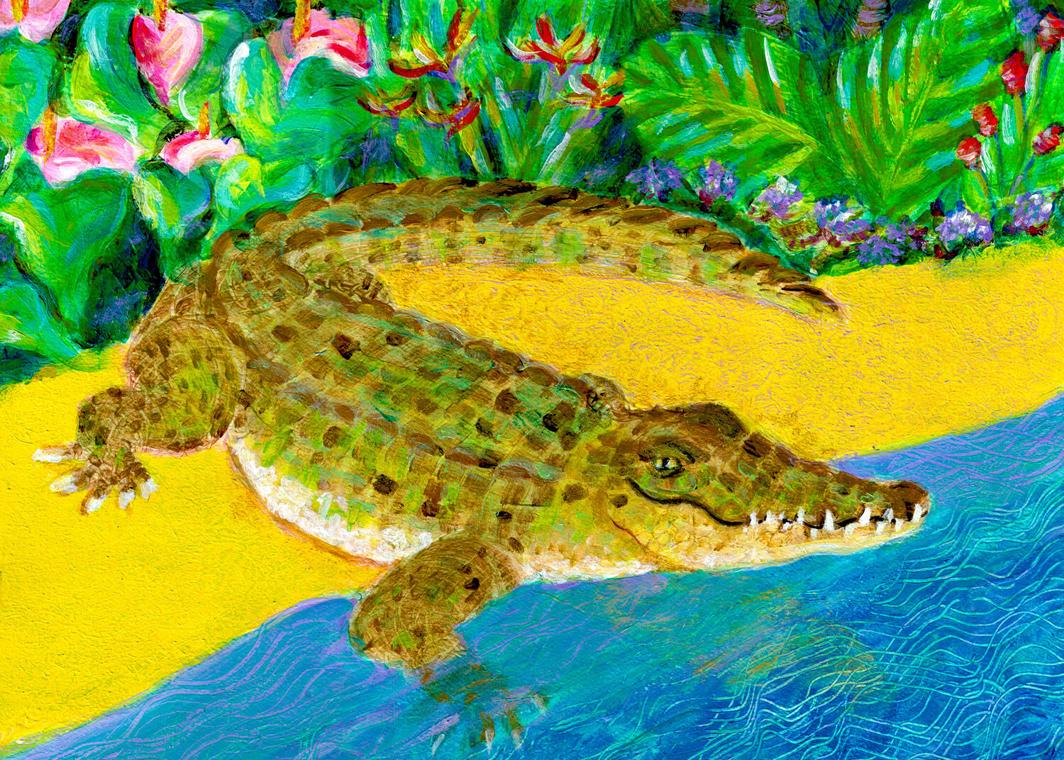 Jungle Crocodile Heni Sandoval