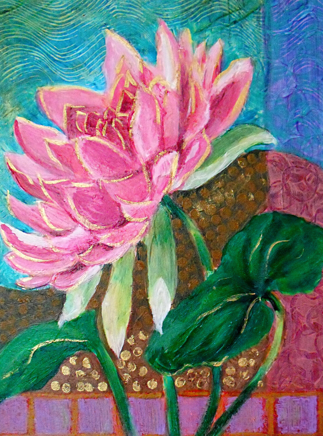 Pink Lotus Blossom Heni Sandoval