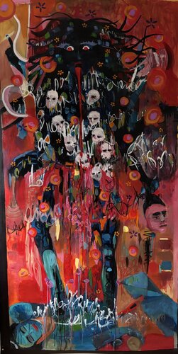 Kali Ma van ADASI Virginie Huj, Schilderij te koop op Singulart