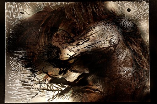 2 caballos versión digital di Nicolás Urquiza, Digitale in vendita su Singulart