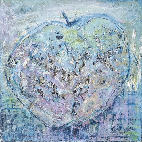 Physis III Apfel von Sabine Thatje-Körber, Malerei kaufen auf Singulart