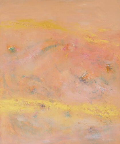 Rose Abstract No. 3 by Kiki Spring, Painting for Sale on Singulart