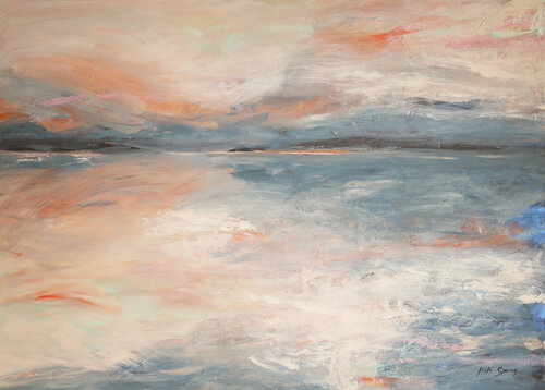 Whispers of Lucerne par Kiki Spring, Peinture en vente sur Singulart