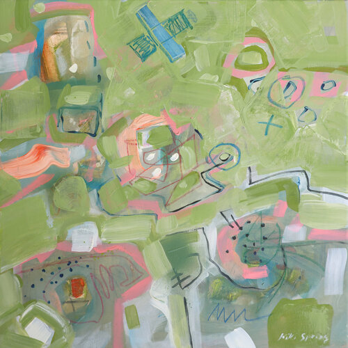 From Switzerland with Love par Kiki Spring, Peinture en vente sur Singulart