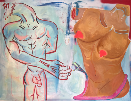 MODERN LOVE di Felix Morte, Pittura in vendita su Singulart
