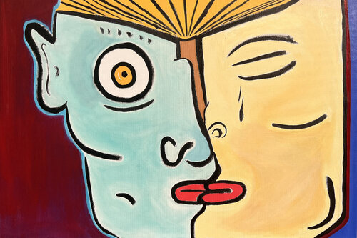 BOUND di Felix Morte, Pittura in vendita su Singulart