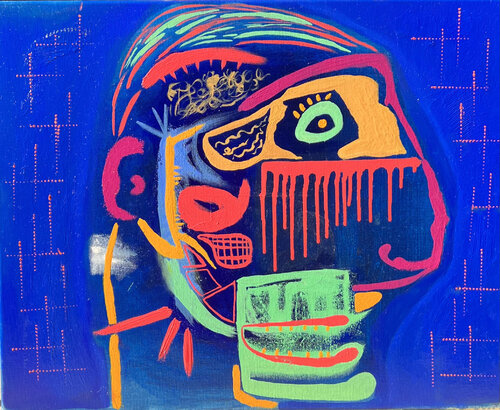 RÉFLEXION di Felix Morte, Pittura in vendita su Singulart