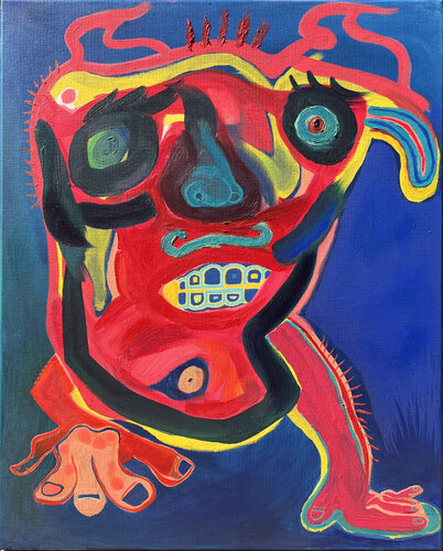 IDLE URGES by Felix Morte, 회화 for Sale on Singulart