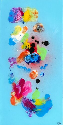 Azul 1 by José María LISÓN, Painting for Sale on Singulart