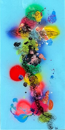 Azul 2 by José María LISÓN, Painting for Sale on Singulart