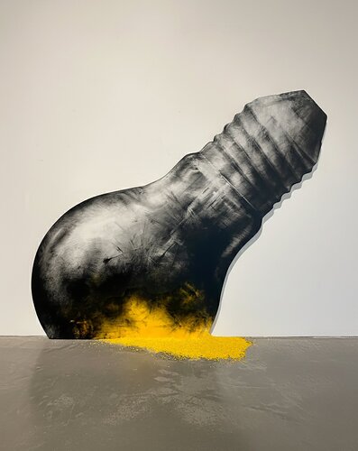 Amarillo extraviado par Oscar Azula, Dessin en vente sur Singulart