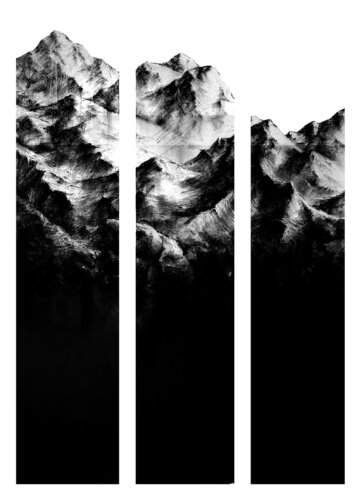 Senderos (Tríptico) par Oscar Azula, Dessin en vente sur Singulart