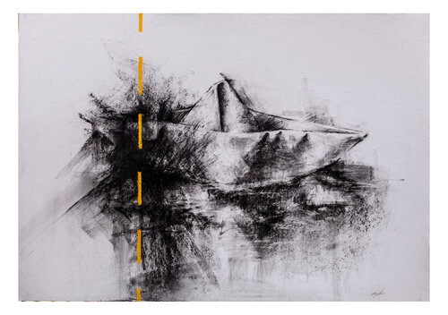Barco par Oscar Azula, Dessin en vente sur Singulart