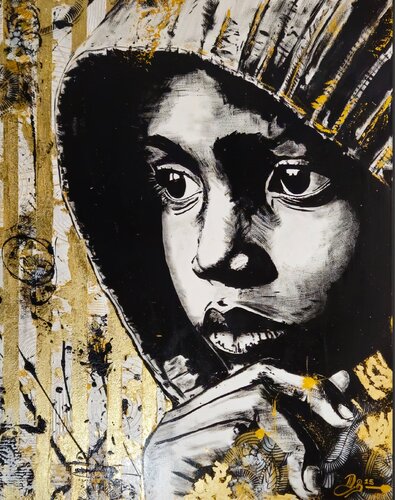 EYES OF TOMORROW // It Began In Africa by DEL BIANCHI, Painting for Sale on Singulart