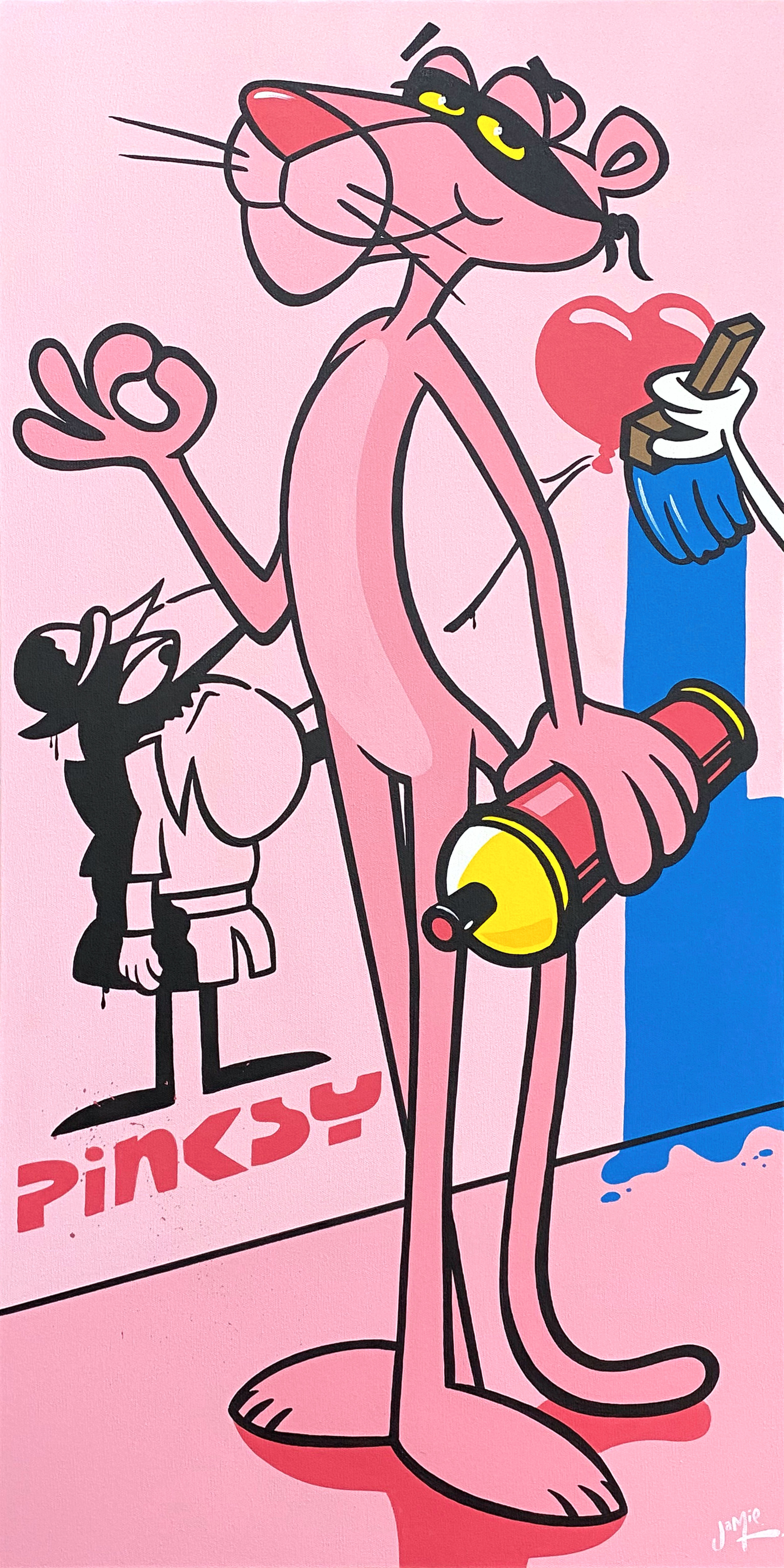 Silenzioso, furbo e rosa
