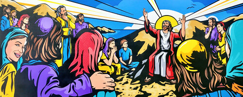 Blessed Are The Merciful van Jamie Lee, Schilderij te koop op Singulart