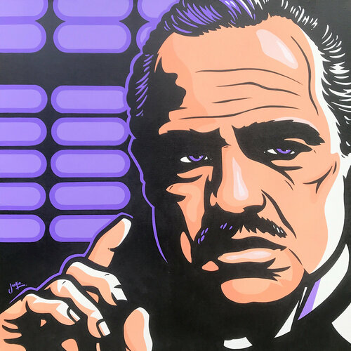 The Godfather van Jamie Lee, Schilderij te koop op Singulart