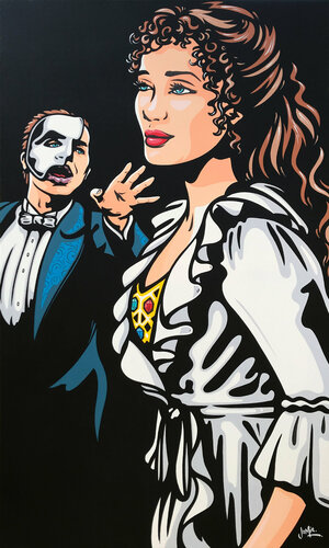 The Phantom Of The Opera van Jamie Lee, Schilderij te koop op Singulart