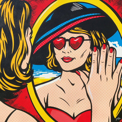 Wish You Were Here van Jamie Lee, Schilderij te koop op Singulart