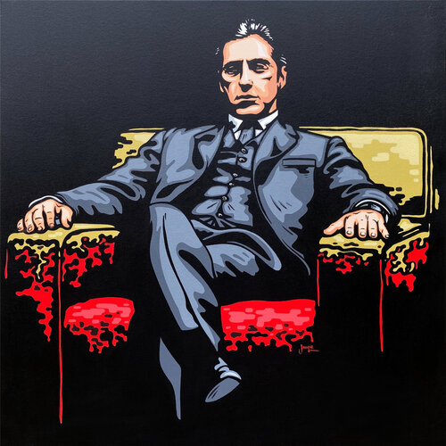 Michael Corleone par Jamie Lee, Peinture en vente sur Singulart