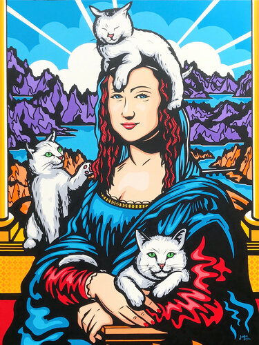 Mona Lisa par Jamie Lee, Peinture en vente sur Singulart