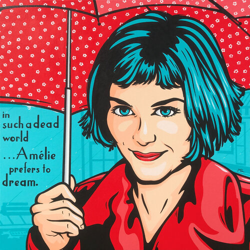 Amelie Prefers To Dream de Jamie Lee, Pintura a la venta en Singulart