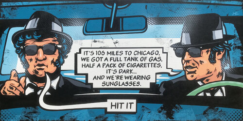 Hit It van Jamie Lee, Schilderij te koop op Singulart