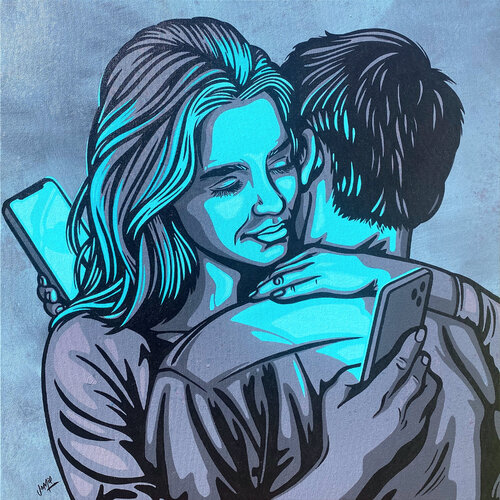 21st Century Romance van Jamie Lee, Schilderij te koop op Singulart