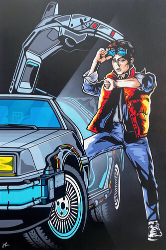 Outta Time van Jamie Lee, Schilderij te koop op Singulart