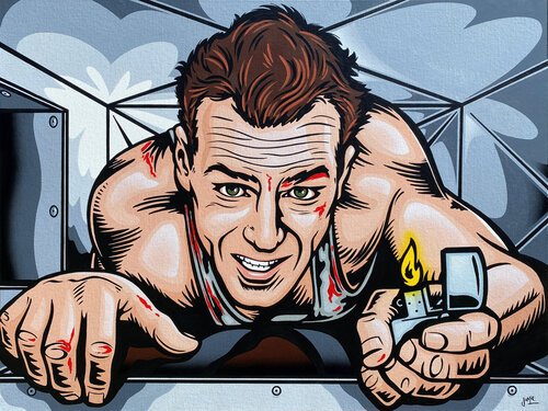 John McClane by Jamie Lee, Painting for Sale on Singulart