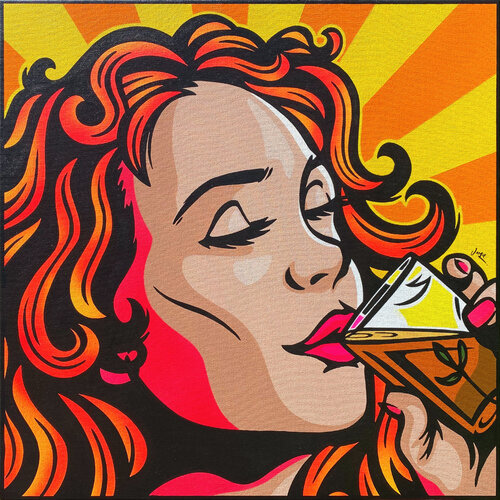 Carrulim Chica van Jamie Lee, Schilderij te koop op Singulart