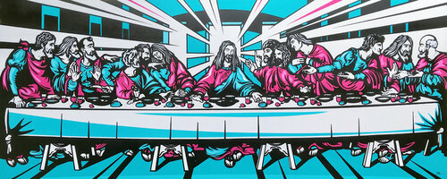The Last Supper de Jamie Lee, Pintura a la venta en Singulart