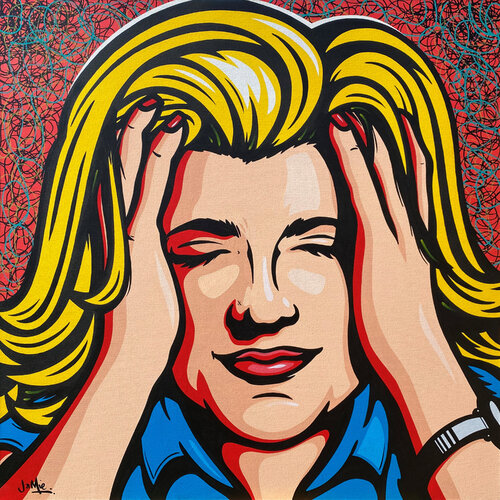 Contemplation de Jamie Lee, Pintura a la venta en Singulart