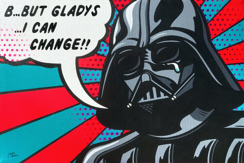 Darth Vader - I Can Change de Jamie Lee, Pintura a la venta en Singulart