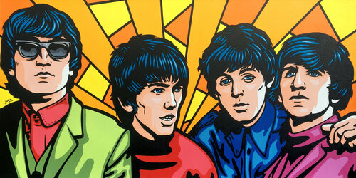 The Beatles di Jamie Lee, Pittura in vendita su Singulart