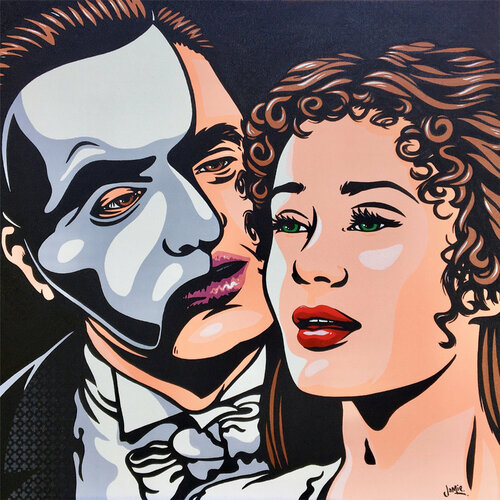 The Music Of The Night di Jamie Lee, Pittura in vendita su Singulart