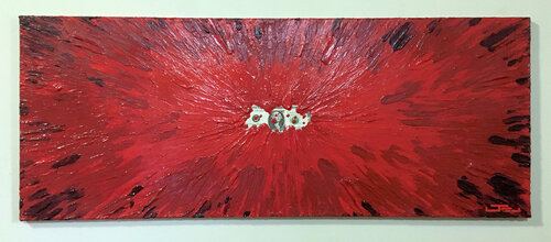 Blood Money van Jamie Lee, Schilderij te koop op Singulart