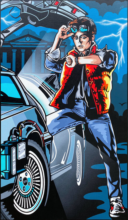 Marty McFly - Back To The Future Jamie Lee
