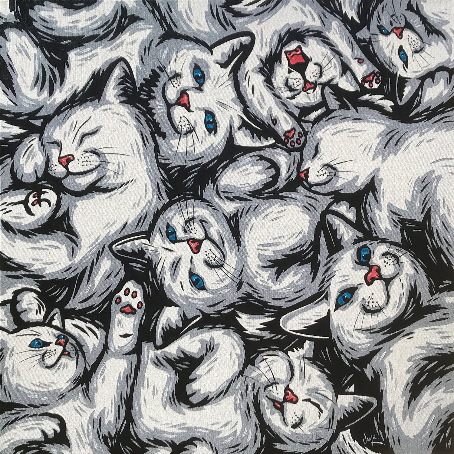 White Cats Jamie Lee